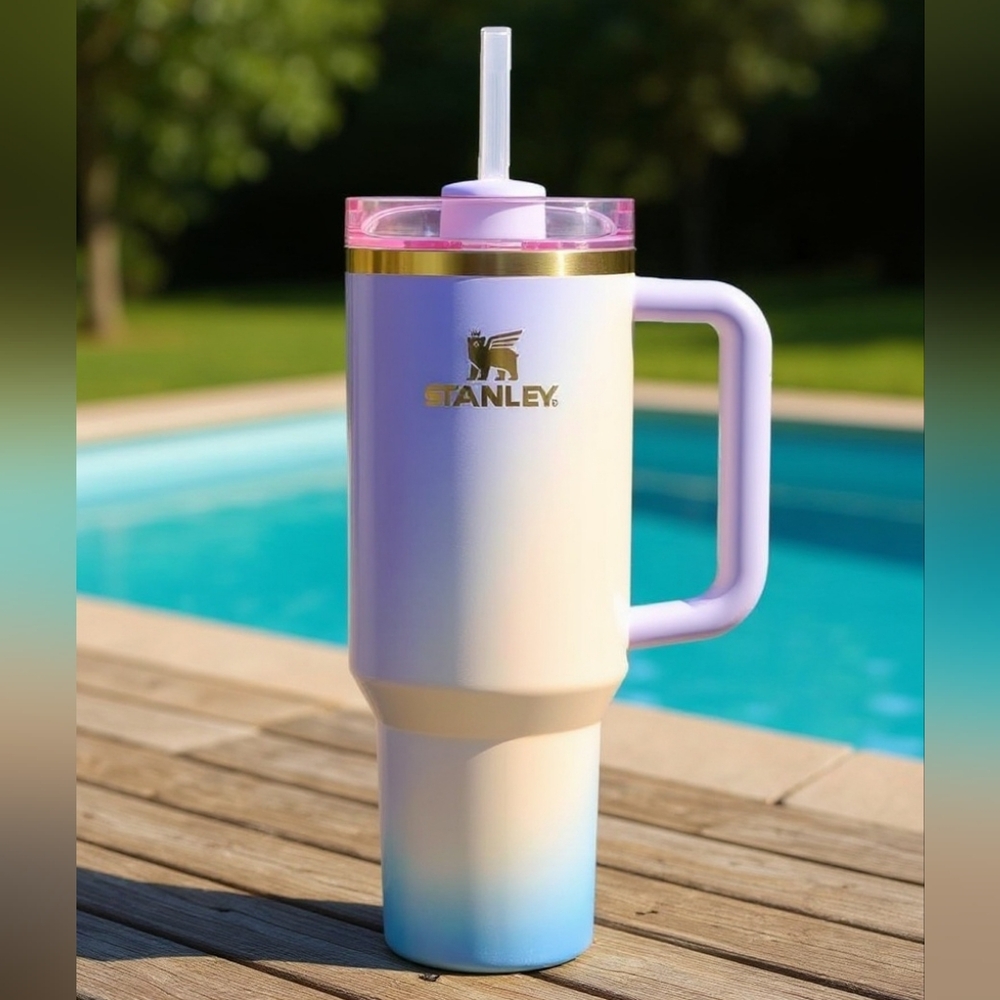 Stanley x Wicked 40 oz Stainless Steel Quencher Tumbler - Glinda For Good NEW